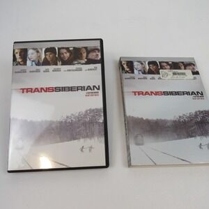 Transsiberian - DVD By Woody‎ Harrelson - VERY GOOD